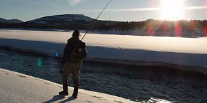 Winter Fishing Truckee River
